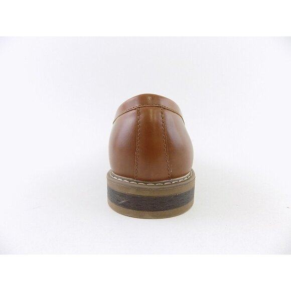 Nautica ELIAS Brown Mens Size 9M TAN SMOOTH Loafers & Slip Ons Shoes - Picture 3 of 6